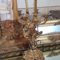 آینه  و شمعدون مدل سلطنتی