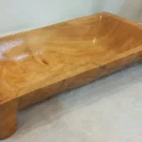 ظرف چوبی دست ساز