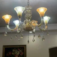 لوستر کریستالی شامپاینی
