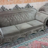 مبلمان راحتی ۷ نفره|مبلمان خانگی و میز عسلی|قم, باجک یک|دیوار