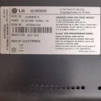 تلویزیون ۴۲ اینچ ال جی|تلویزیون و پروژکتور|کرج, حصار سرجوب|دیوار