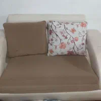 مبل 7نفره سفید کرمی