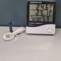 دماسنج و رطوبت سنج دیجیتالی htc-2