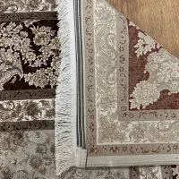 فرش ۹ متری ۱۲۰۰ شانه نخ ابریشم فروش به علت مهاجرت|فرش|تهران, گیشا|دیوار
