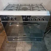 فروش گاز ۵ شعله لوفرا ایتالیایی چدنی|اجاق گاز و لوازم برقی پخت‌وپز|کوهسار (البرز), |دیوار