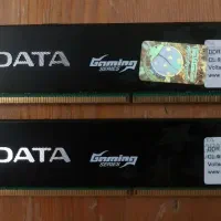 2 عدد رم 4 گیگ ddr3 باس 1600 برند ADATA