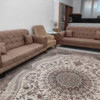 سرویس مبلمان هشت نفره چستر صفر|مبلمان خانگی و میز عسلی|زاهدان, |دیوار