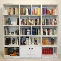 قفسه کتابخانه 3تیکه دربدار کیاچوب البرز