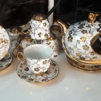 سرویس چایخوری طلایی