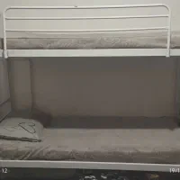 تخت دوطبقه اهنی درحد