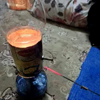 چراغ نفتی هنگ کنگی|کلکسیون اشیاء عتیقه|گنبد کاووس, |دیوار