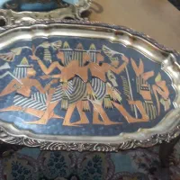 سینی قدیمی|کلکسیون اشیاء عتیقه|نسیم‌شهر, |دیوار