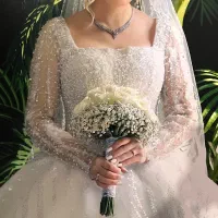 لباس عروس سایز ۳۸