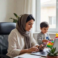 کاردرمنزل بدون سرمایه بادرآمدعالی برای بانوان