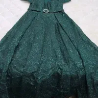 پیراهن مجلسی سبز