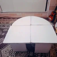 میز عسلی ۴ تا سفید|مبلمان خانگی و میز عسلی|گرگان, |دیوار