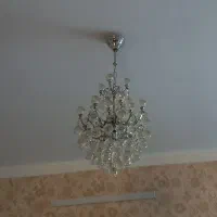 لوستر شیشه ای ۳ عدد