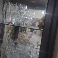 بوفه تمام ایینه چهار طبقه پایه بلند جنس بهتری|بوفه، ویترین، کنسول|تهران, ازگل|دیوار