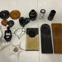 سنگ مصنوعی تزیینی مجسمه گلدان جاعودی و شمع