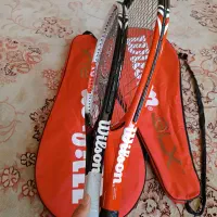 فروش 2 عدد راکت تنیس ویلسون wilson