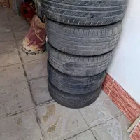 لاستیک پژو ۱۴ ...۲۰۵ با رینگ و قالپاق