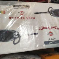 جاروبرقی پارس خزر مدل vc2200 مشکی کروم نو|جاروبرقی، جارو شارژی، بخارشو|تهران, امام زاده حسن|دیوار