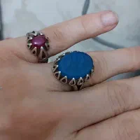 انگشتر نقره وساعت جیبی