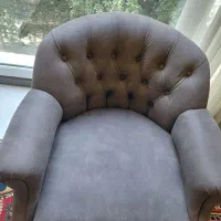 مبل چستر طوسی رنگ برای ۴ نفر