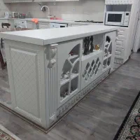 جزیره کابینت ممبران ابعاد ۲۱۰ طول * ۶۰ عرض * ۹۰
