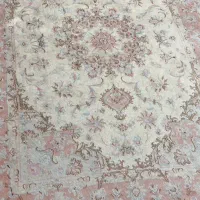 فرش دستبافت گل ابریشم