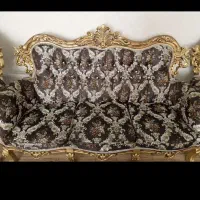 مبل سلطنتی 9نفره همراه بامیزو2عسلی|مبلمان خانگی و میز عسلی|سنندج, |دیوار