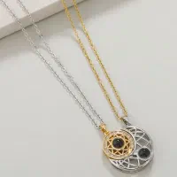 گردنبند ست ماه و خورشید