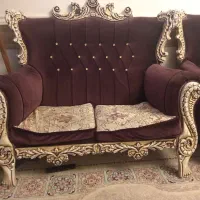 مبل هفت نفره سلطنتی همراه با سه عدد میز عسلی|مبلمان خانگی و میز عسلی|زابل, |دیوار