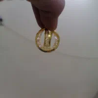 گوشواره با آب کاری طلا