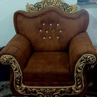 مبل شزلون 8 نفره با گل میز