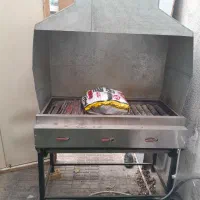 منقل گازی و چرخ گوشت ودستگاه پک