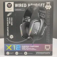 هدفون گیمینگ اونیکوما X12 مشکی نو