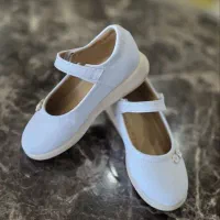 کفش مجلسی دخترانه سفید