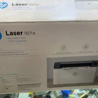 پیرینتر hp laser 107a در حد نو
