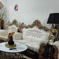 مبل ۷نفره در حد نو|مبلمان خانگی و میز عسلی|تهران, تاکسیرانی|دیوار