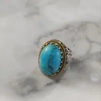 انگشترنقره فیروزه