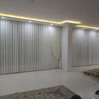 نصب پرده و کاغذ دیواری