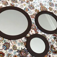آیینه سه تکه جنس چوبی