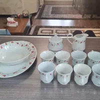 سرویس چینی ۸ نفره ۴۵ پارچه|ظروف سرو و پذیرایی|تهران, چوب تراش|دیوار