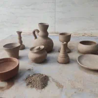 آموزش سفالگری با چرخ، سفال دستی، مجسمه سازی