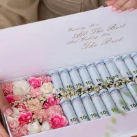 آماده سازی باکس گل و پول