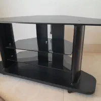 میز تلویزیون شیشه ای