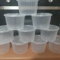 ظرف درب دار پلاستیکی و گیاهی مناسب نذر