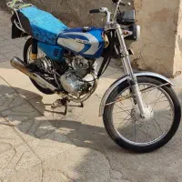 موتور هندا ۱۲۵ مدل ۸۲ پلاک ملی