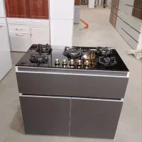کابینت زیر گاز ۲درب ۱ کشو